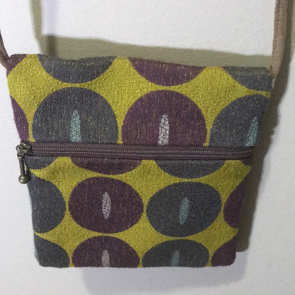Maruca handmade crossbody fabric purse